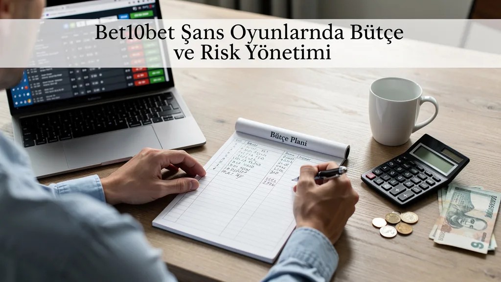 Bet10bet Şans Oyunlarında Bütçe ve Risk Yönetimi